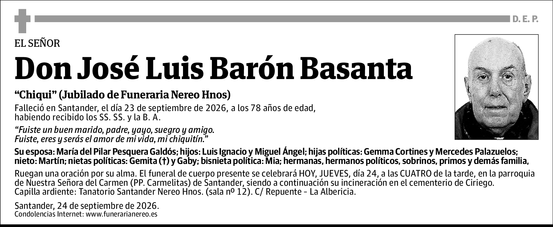 José Luis Barón Basanta