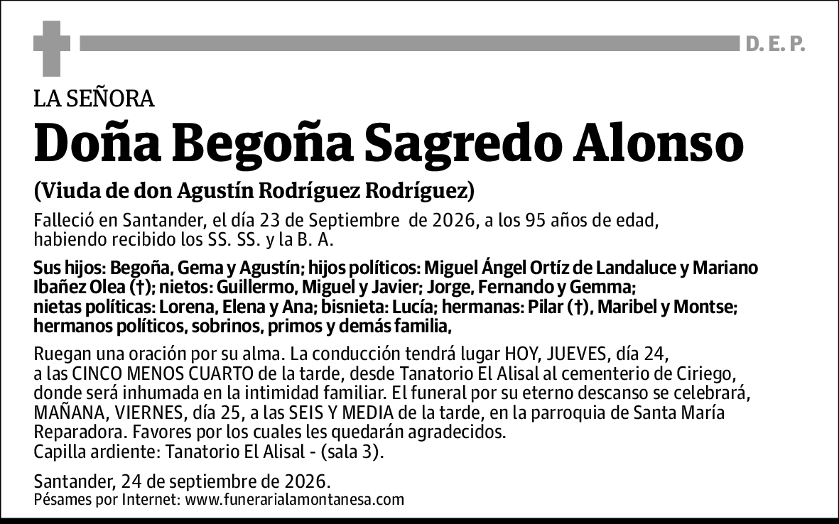 Begoña Sagredo Alonso