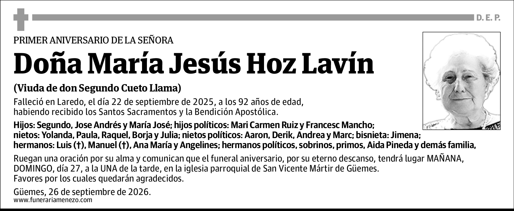 María Jesús Hoz Lavín