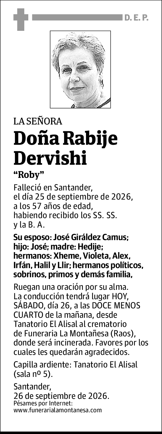Rabije Dervishi