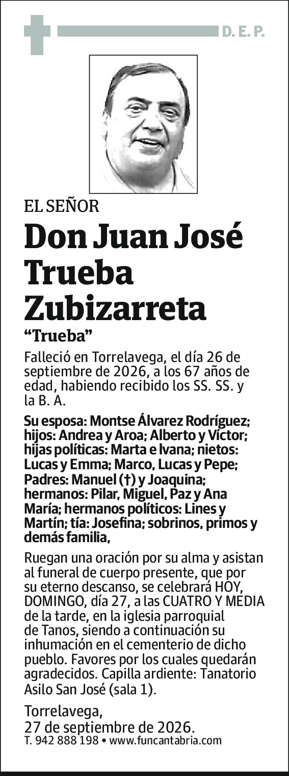 Juan José Trueba Zubizarreta