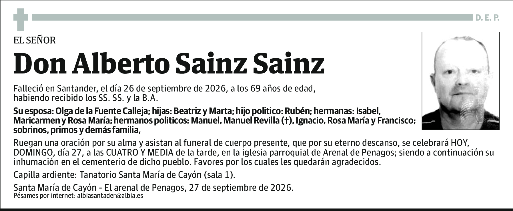 Alberto Sainz Sainz