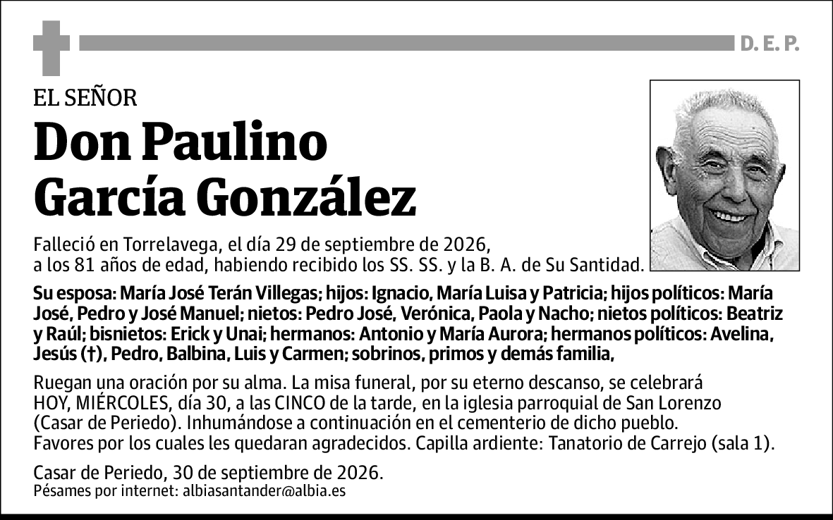 Paulino García González