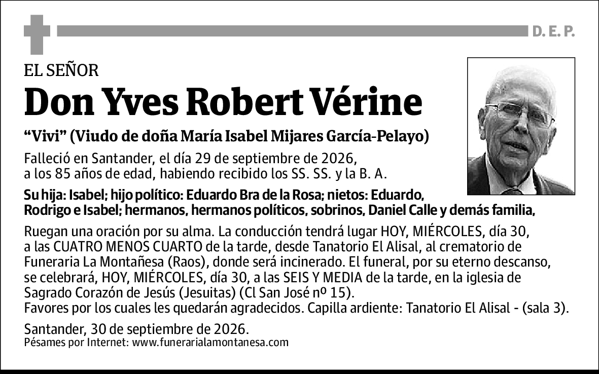 Yves Robert Vérine