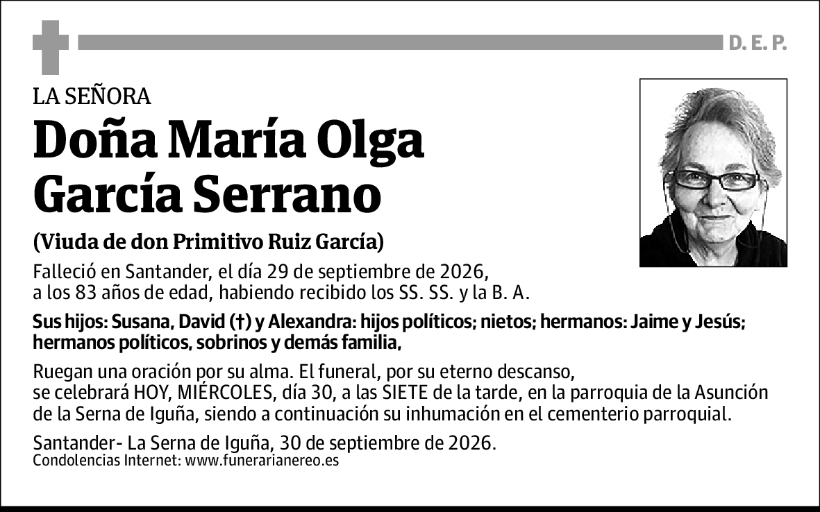 María Olga García Serrano