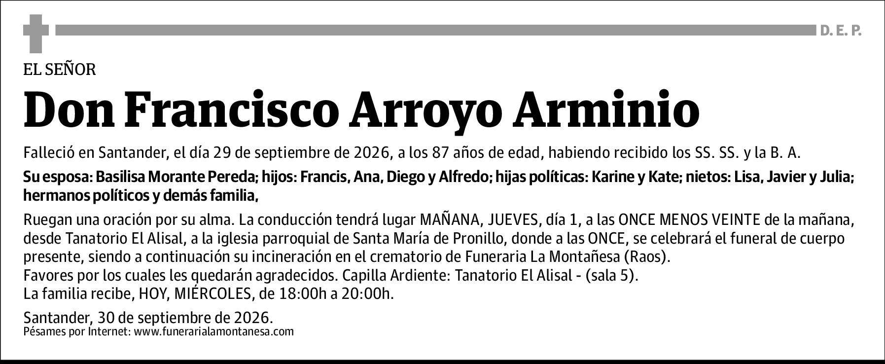 Francisco Arroyo Arminio