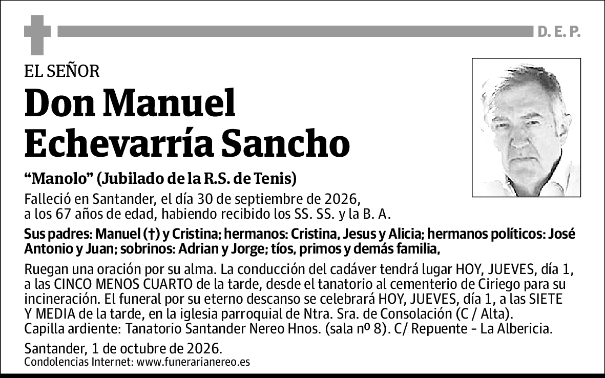 Manuel Echevarría Sancho