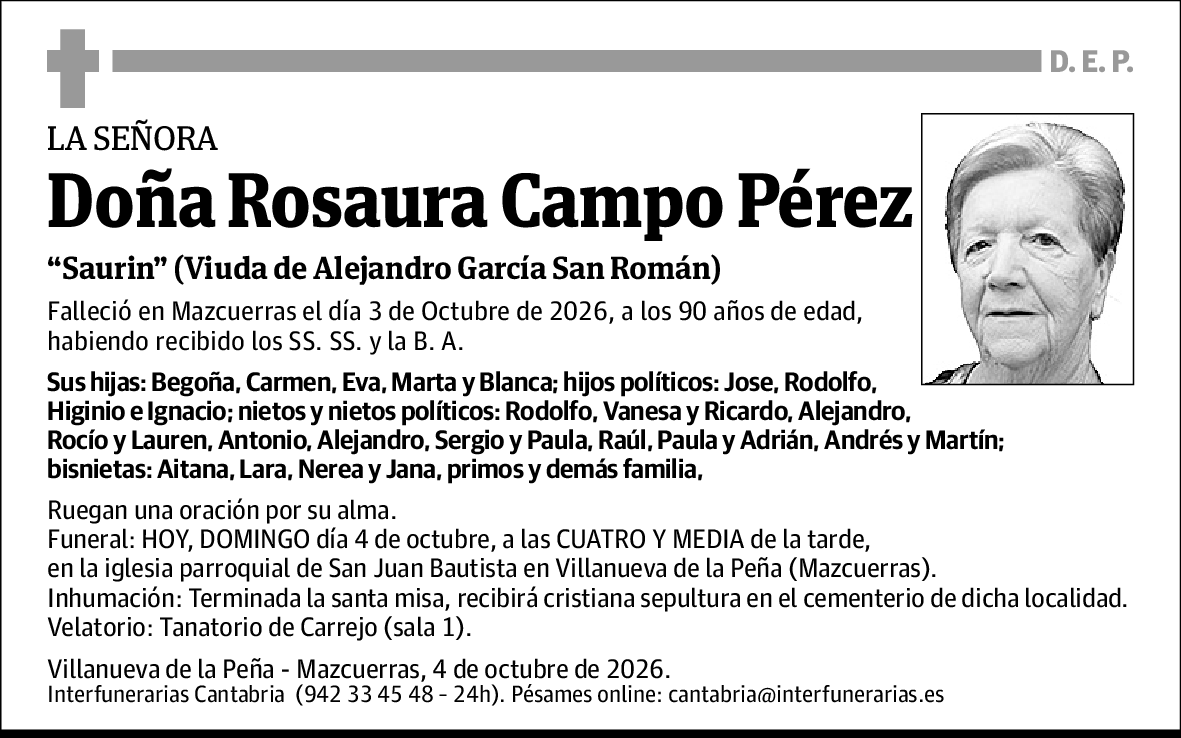 Rosaura Campo Pérez