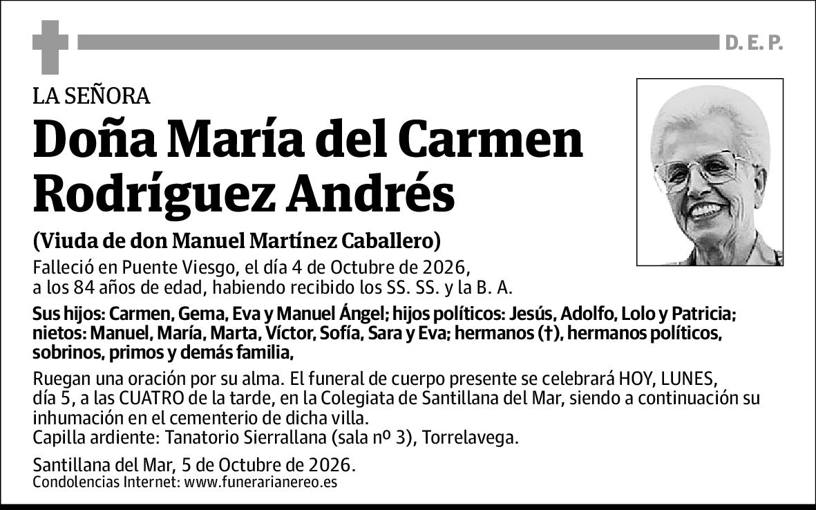 María del Carmen Rodríguez Andrés