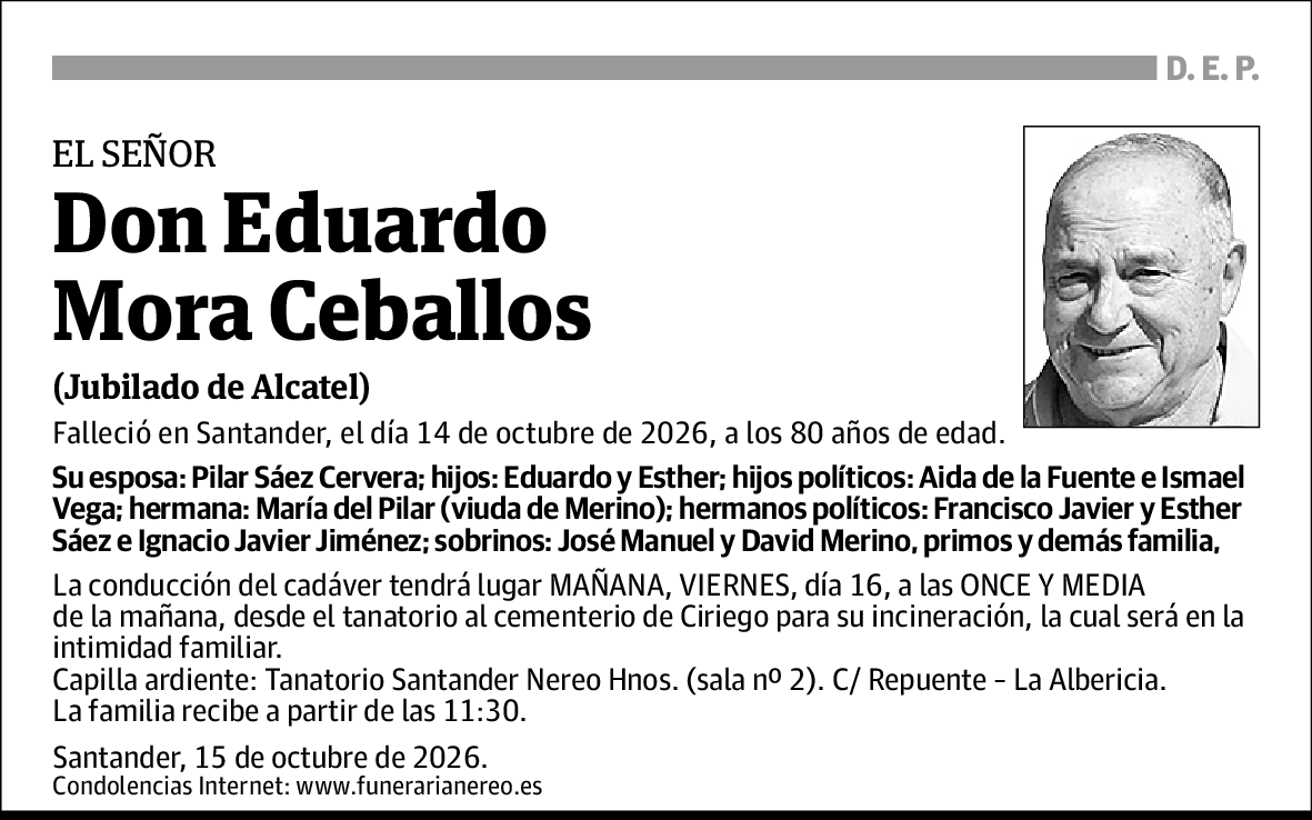 Eduardo Mora Ceballos