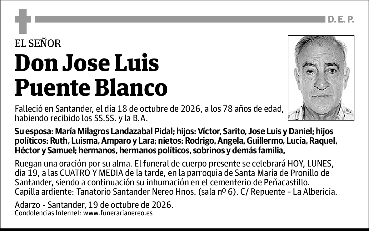 Jose Luis Puente Blanco