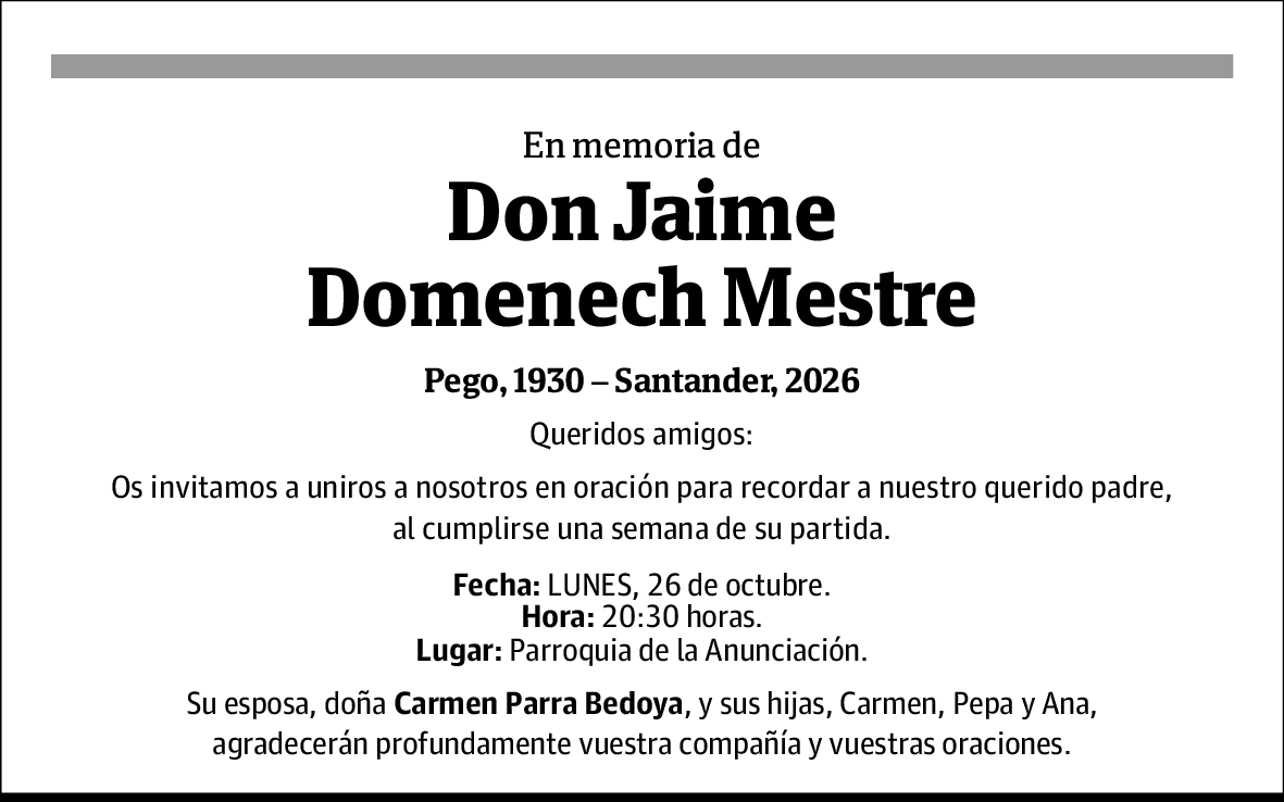 Jaime Domenech Mestre