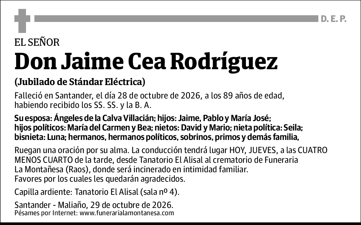 Jaime Cea Rodríguez