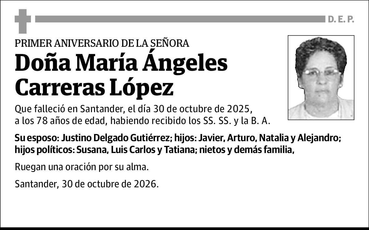 María Ángeles Carreras López