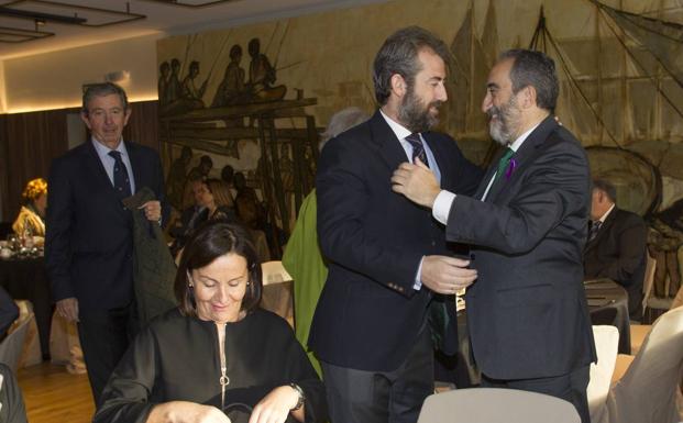 Luis Revenga, Lola Gorostiaga, Manuel Huerta y Salvador Blanco